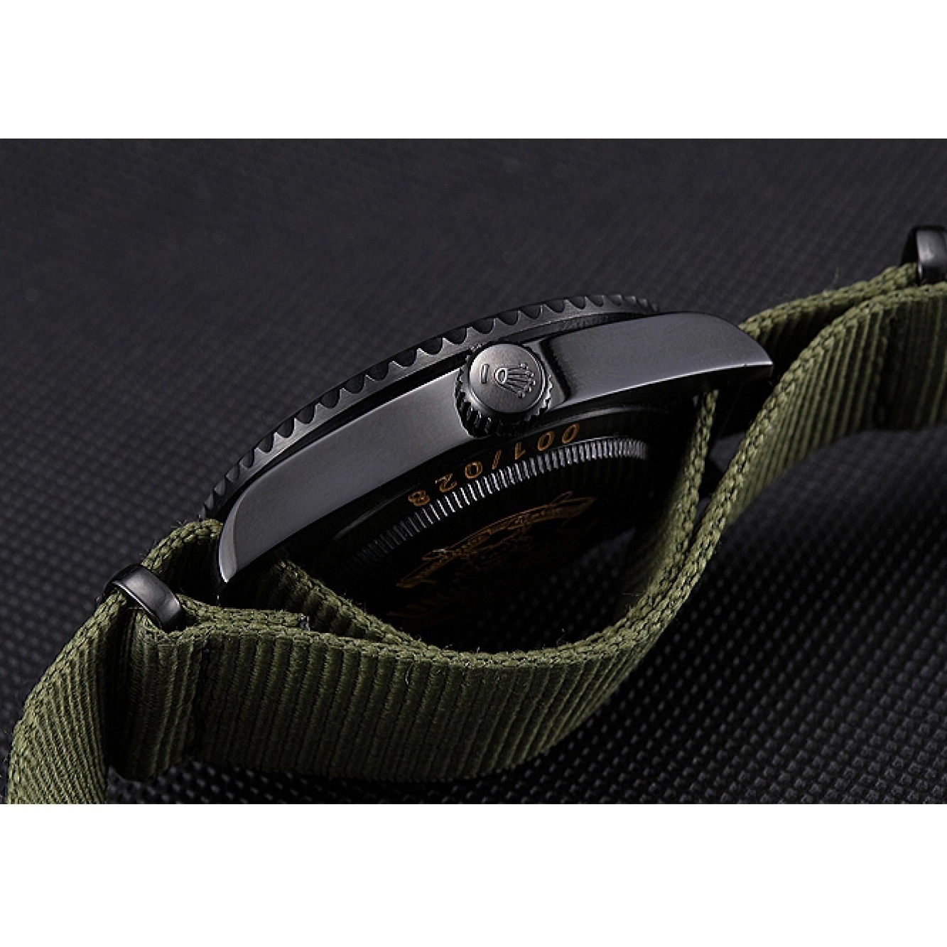 Rolex copies cheap Rolex Stealth Submariner Olive 621995 0721